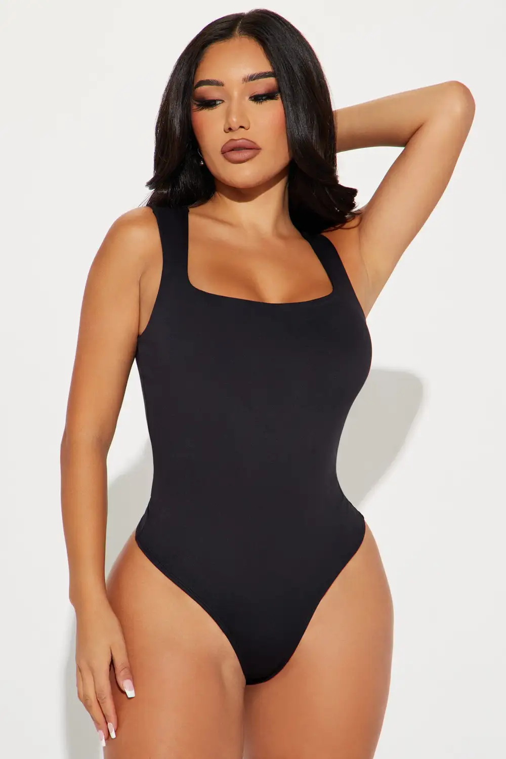 Kristine Seamless Bodysuit - Black
