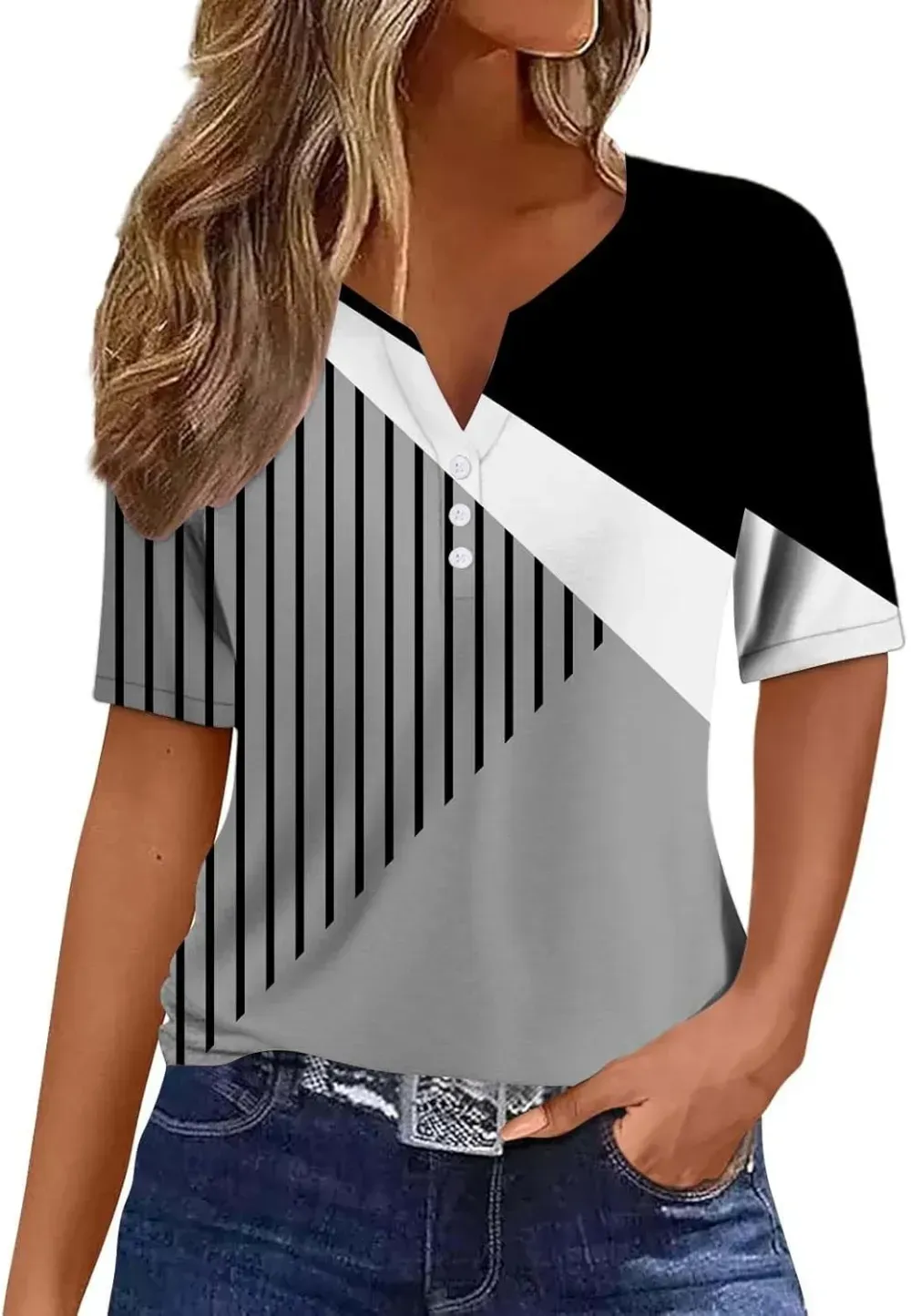 Plus Size Tops for Women Breathable Loose Fit Yoga T Shirts Short Sleeve Running Gym Athletic Tee Top Comfy Soft Top