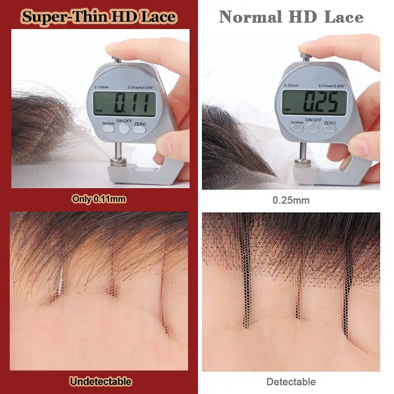 Body Wave 13x6 Real HD Lace Undetactable BlendAway Full Lace Frontal Wig 100% Virgin Human Hair