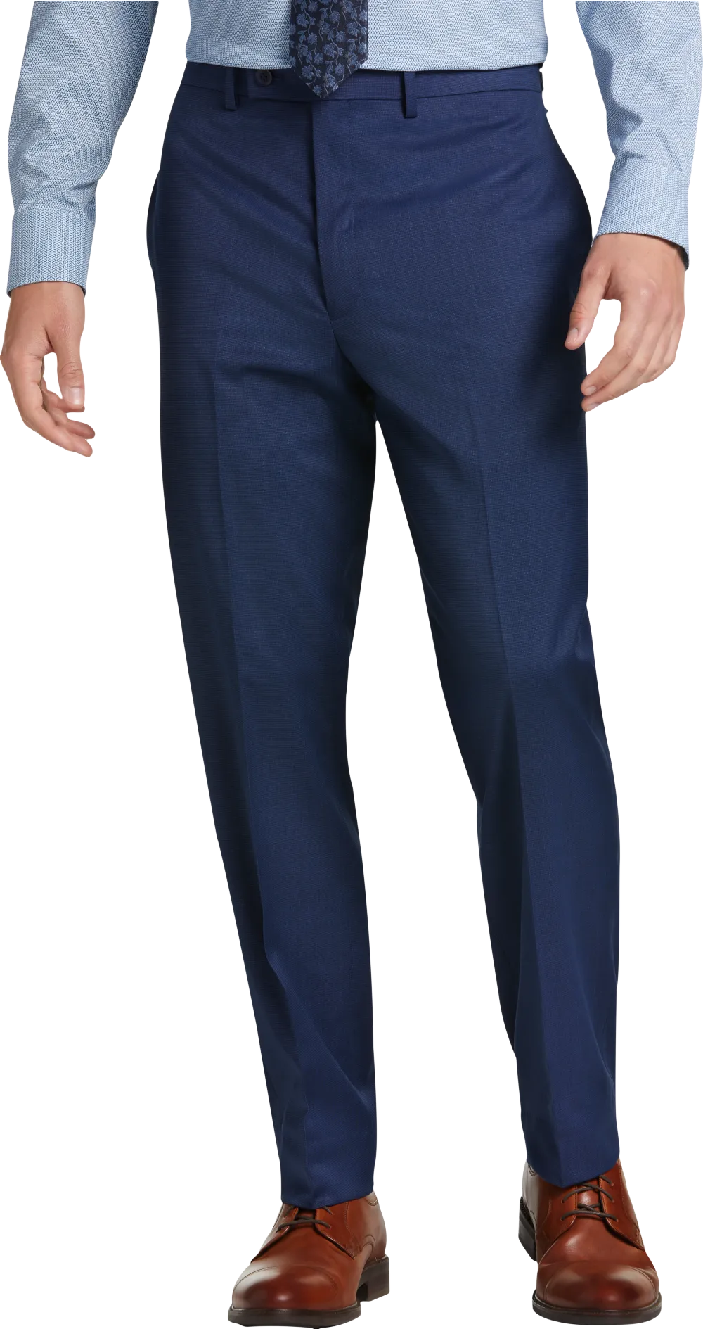 Michael Strahan Classic Fit Wool Blend Suit Pants