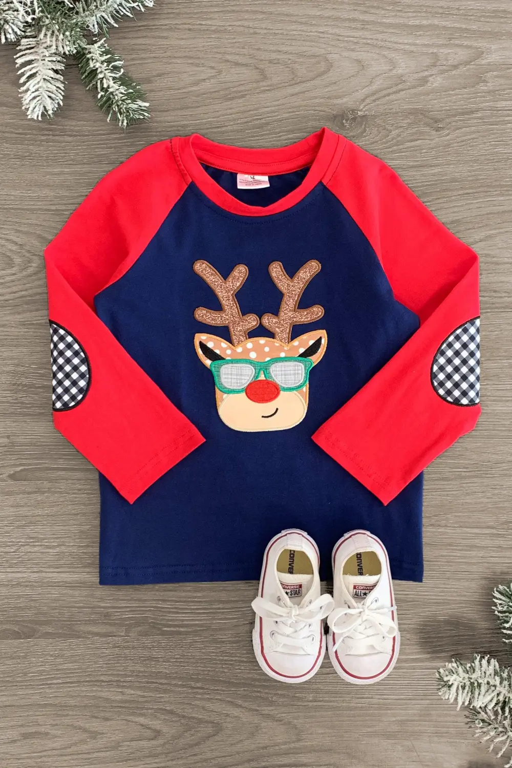 Cool Reindeer Long Sleeve Top