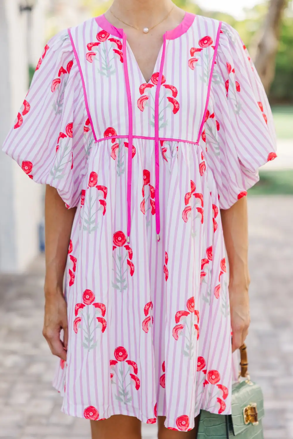 The Evolution Pink Floral Dress