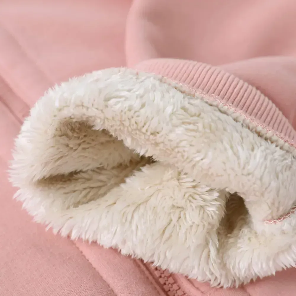 Women's Winter Hoodies Pullover Sherpa Fleece Warm Heavyweight Sweatshirt