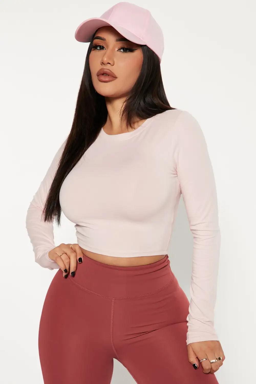Robin Long Sleeve Top - Pink