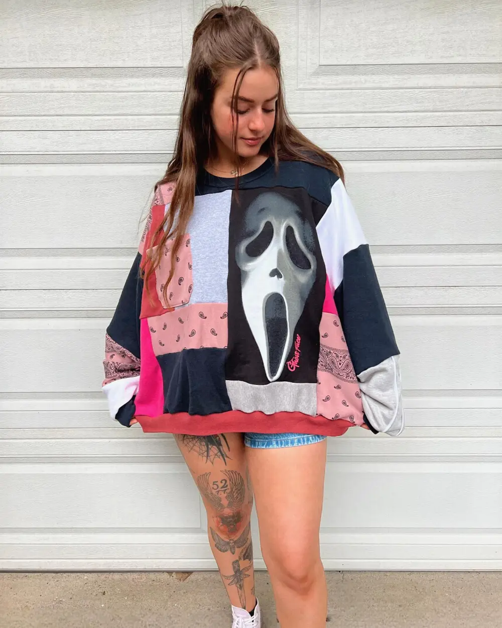 Pink  hoodie sweatshirts how perfect and cozy piece for your Halloween day