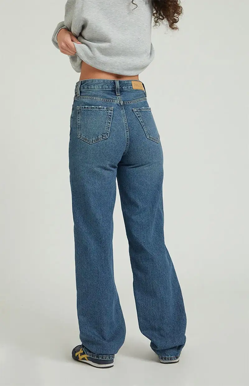 PacSun Dark Indigo '90s Boyfriend Jeans