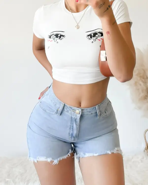 KAWAII BBY CROP T-SHIRT