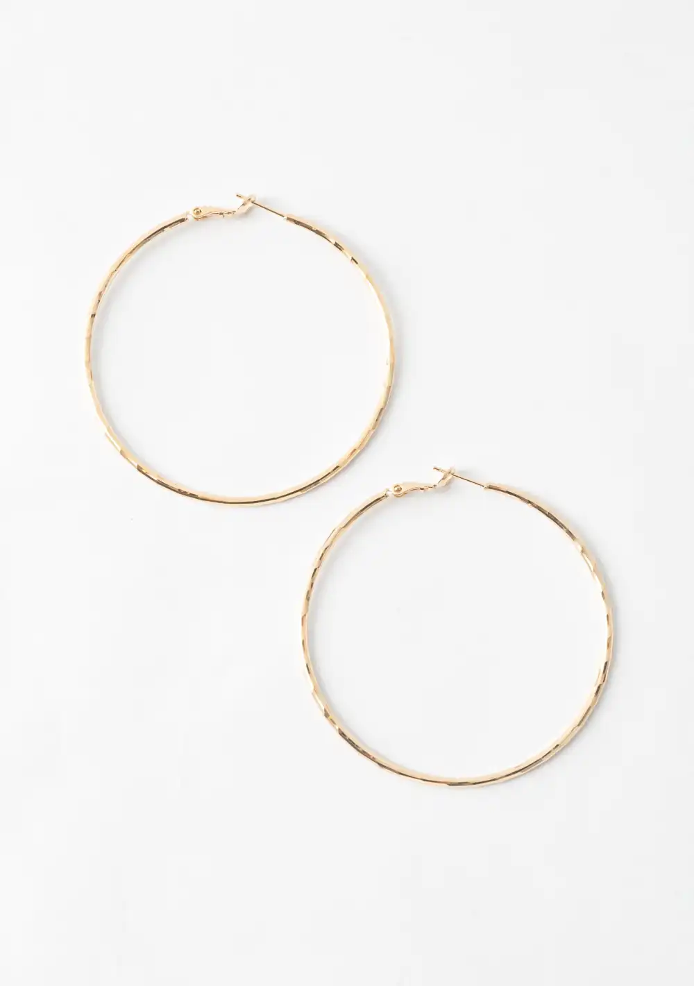 Minimalist Gold Hoop Earrings