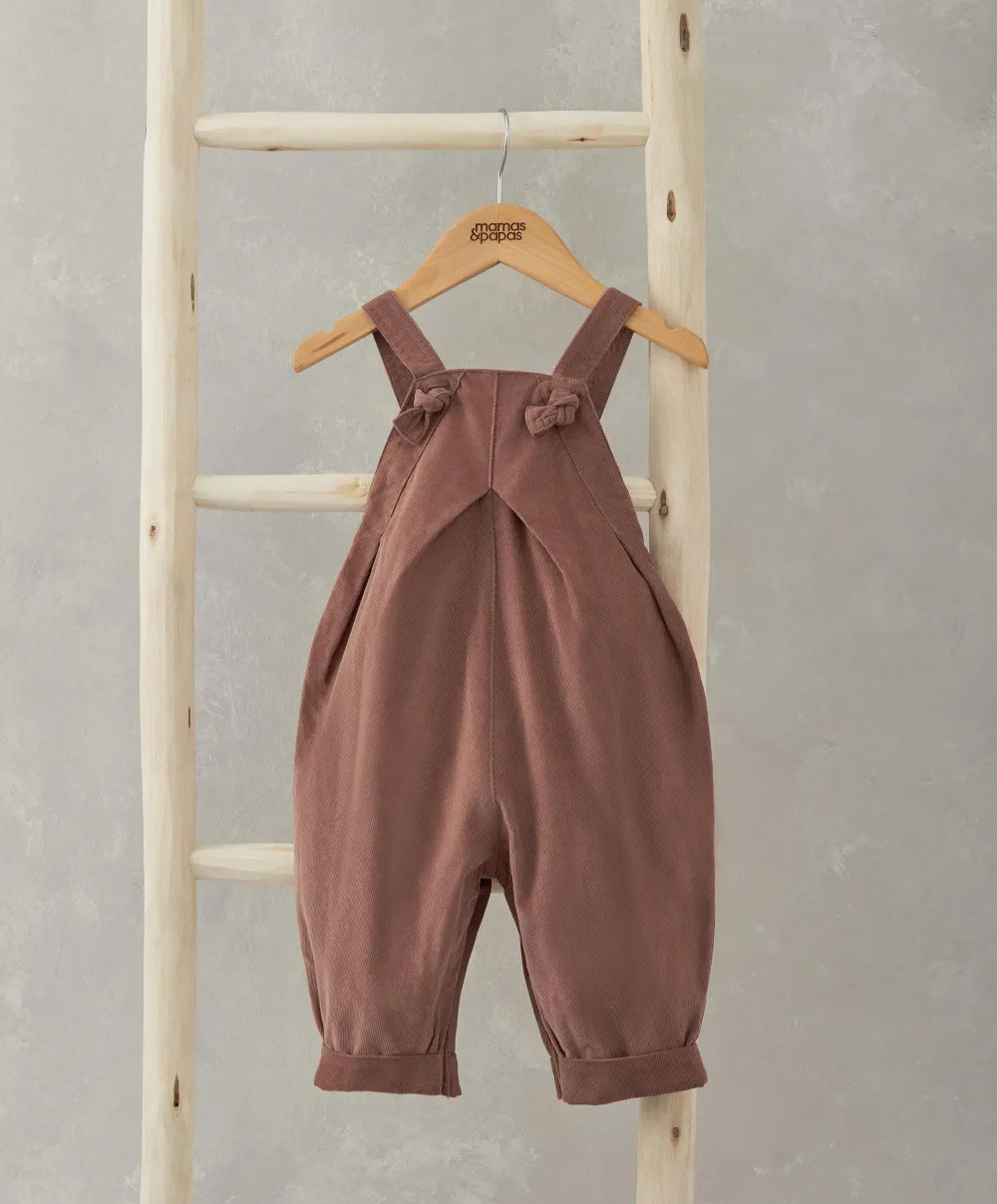 Cord Dungarees - Pink