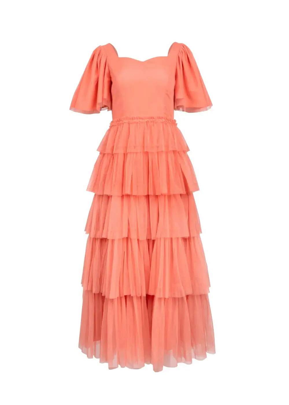 Allegro Dress - Coral