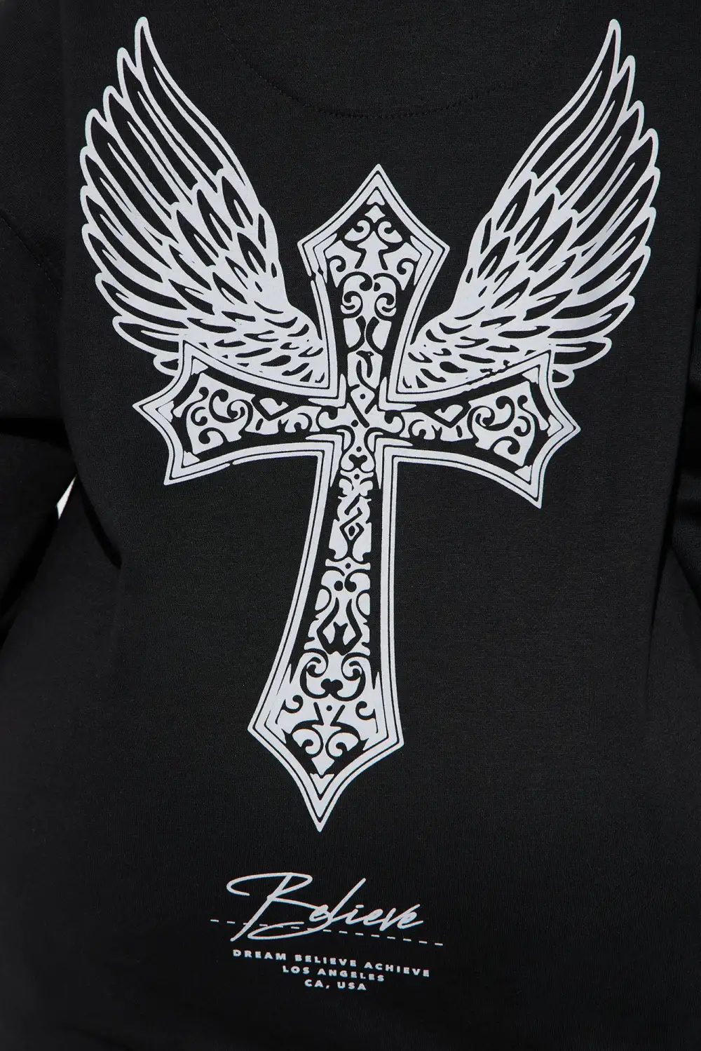 Humble Beginnings Washed Hoodie - Black