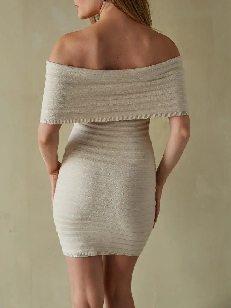 Stassi Off the Shoulder Bodycon Mini Dress