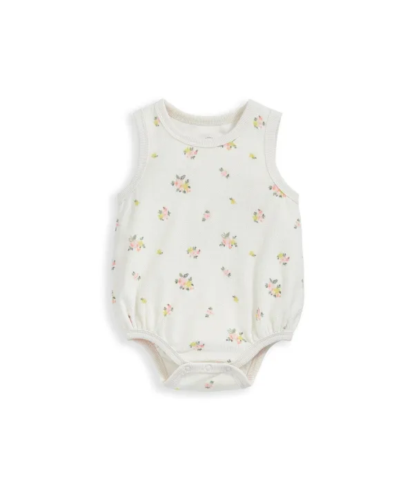 Floral Towelling Bodysuit