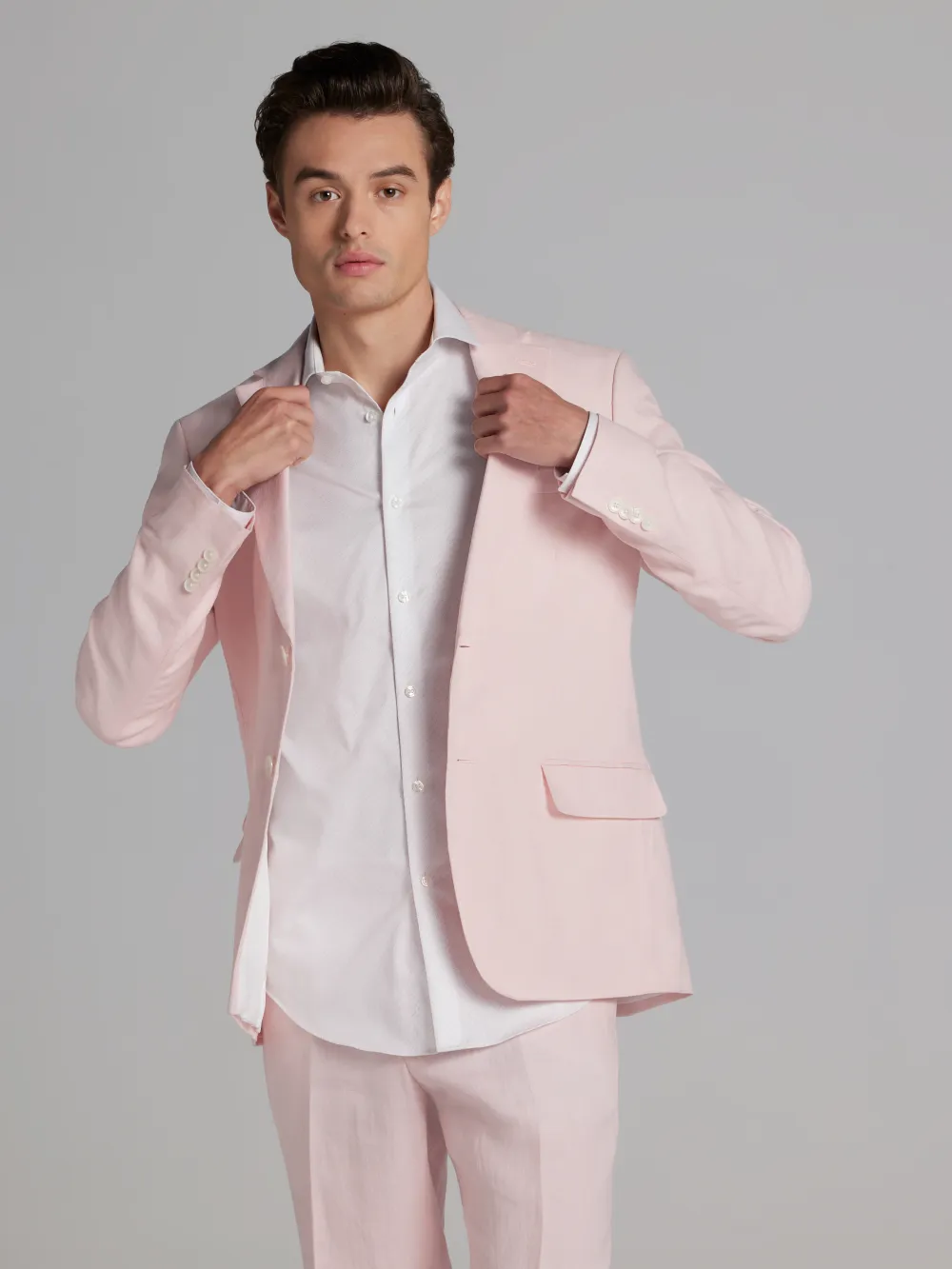 Tommy Hilfiger Modern Fit Linen Suit Jacket