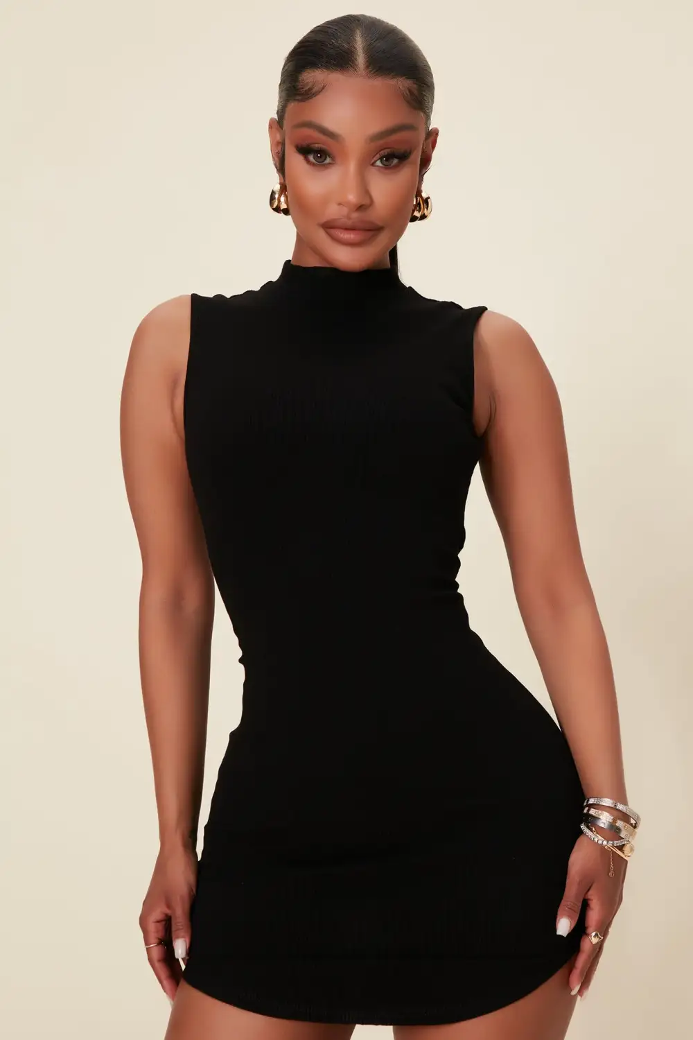 Maddison Snatched Dress - Black