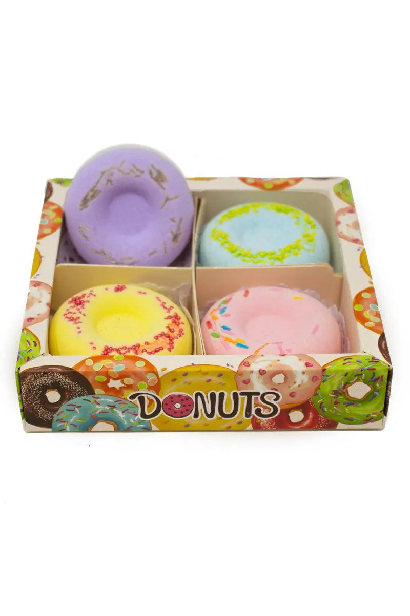 Donut Bath Bomb - Set of 4