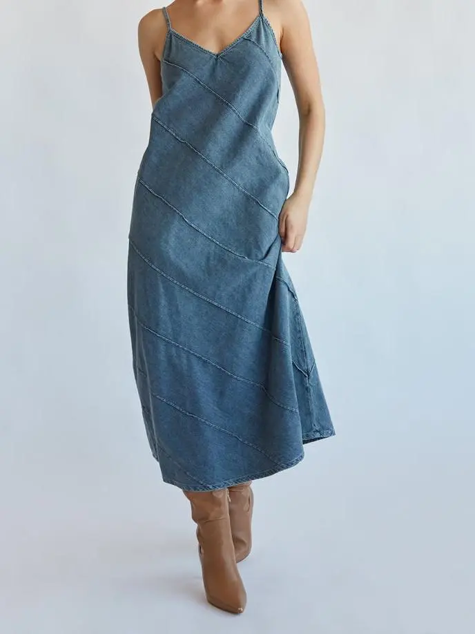 Remy Denim Midi Dress