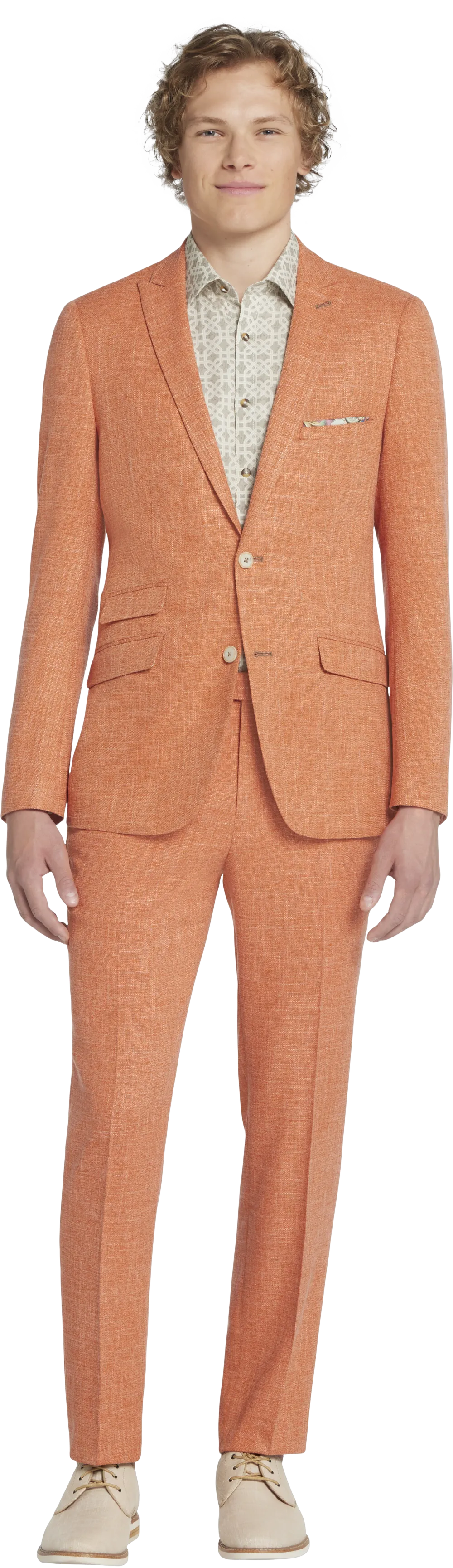 Paisley &Amp; Gray Slim Fit Suit Jacket