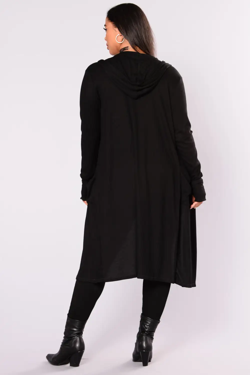 Sunday Kind Of Love Duster Jacket - Black