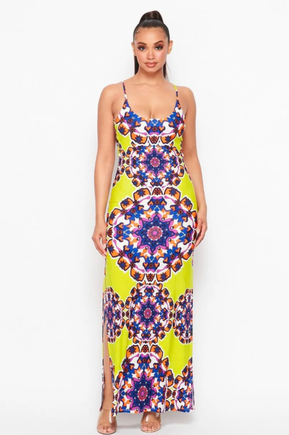 Kaleidoscope Days Dress - Yellow