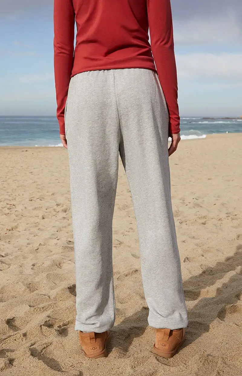 John Galt Gray Boston Rosa Sweatpants