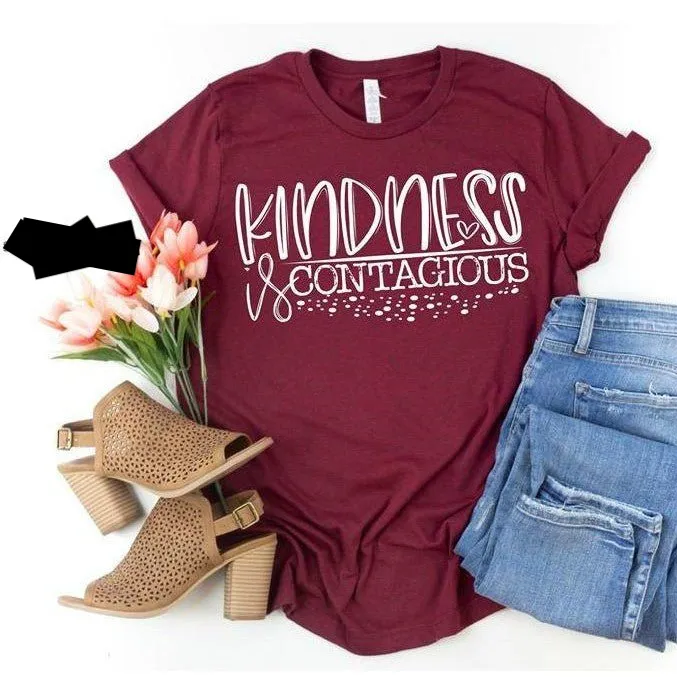 Kindness Contagious Graphic Tee