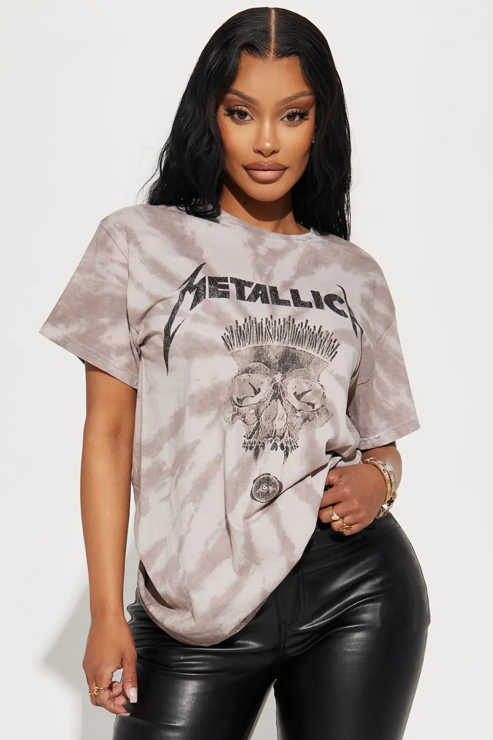 Metallica In Vertigo Graphic Tee - Taupe