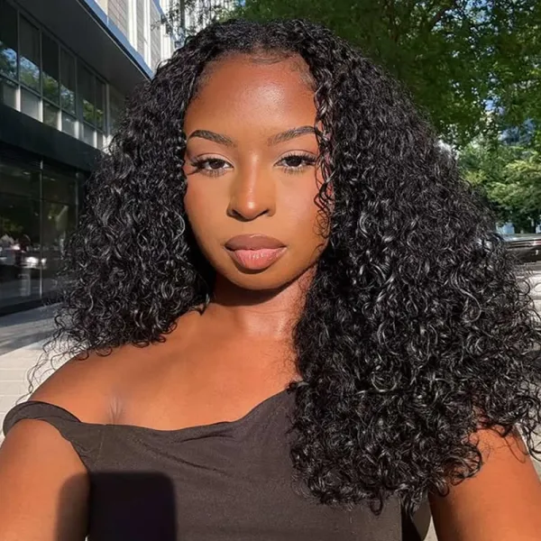 Sterly Burmese Curly Wig 7×6 / 13×6 Undetactable HD Lace Human Hair Wig 180% Density