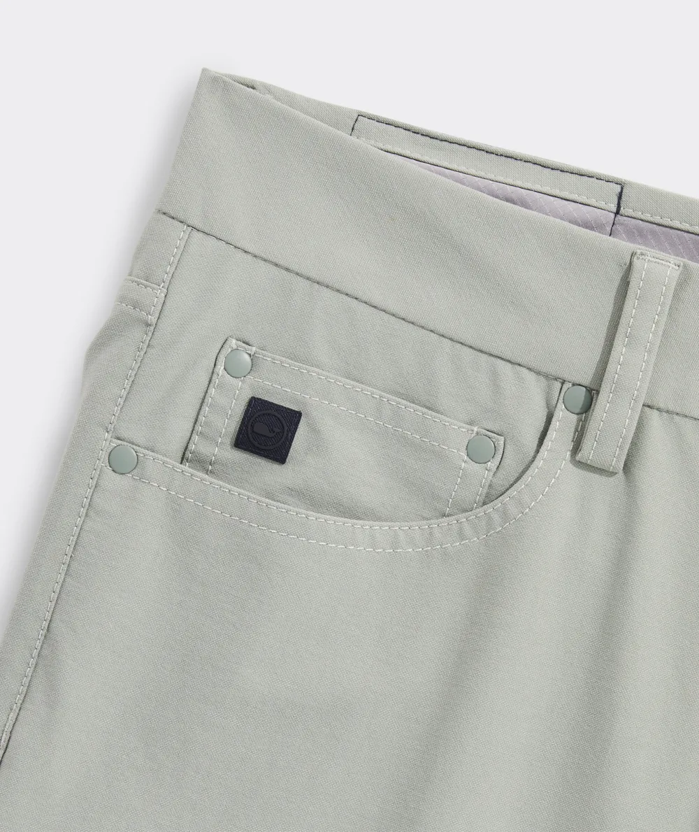 On-The-Go Canvas 5-Pocket Pants