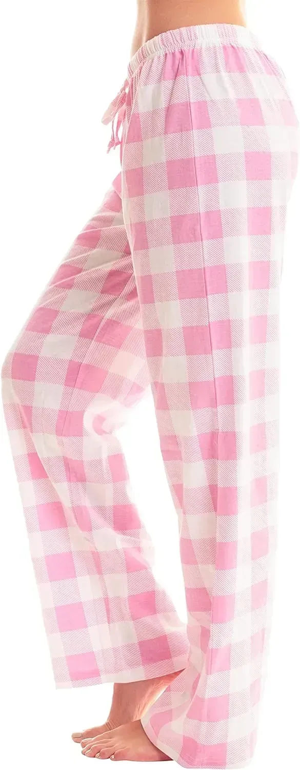 Women Pajama Pants Sleepwear Buffalo Plaid Pajamas