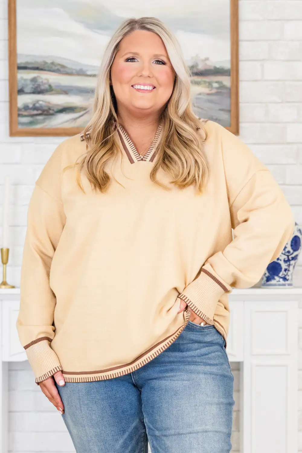 Distant Sun Sweater, Natural