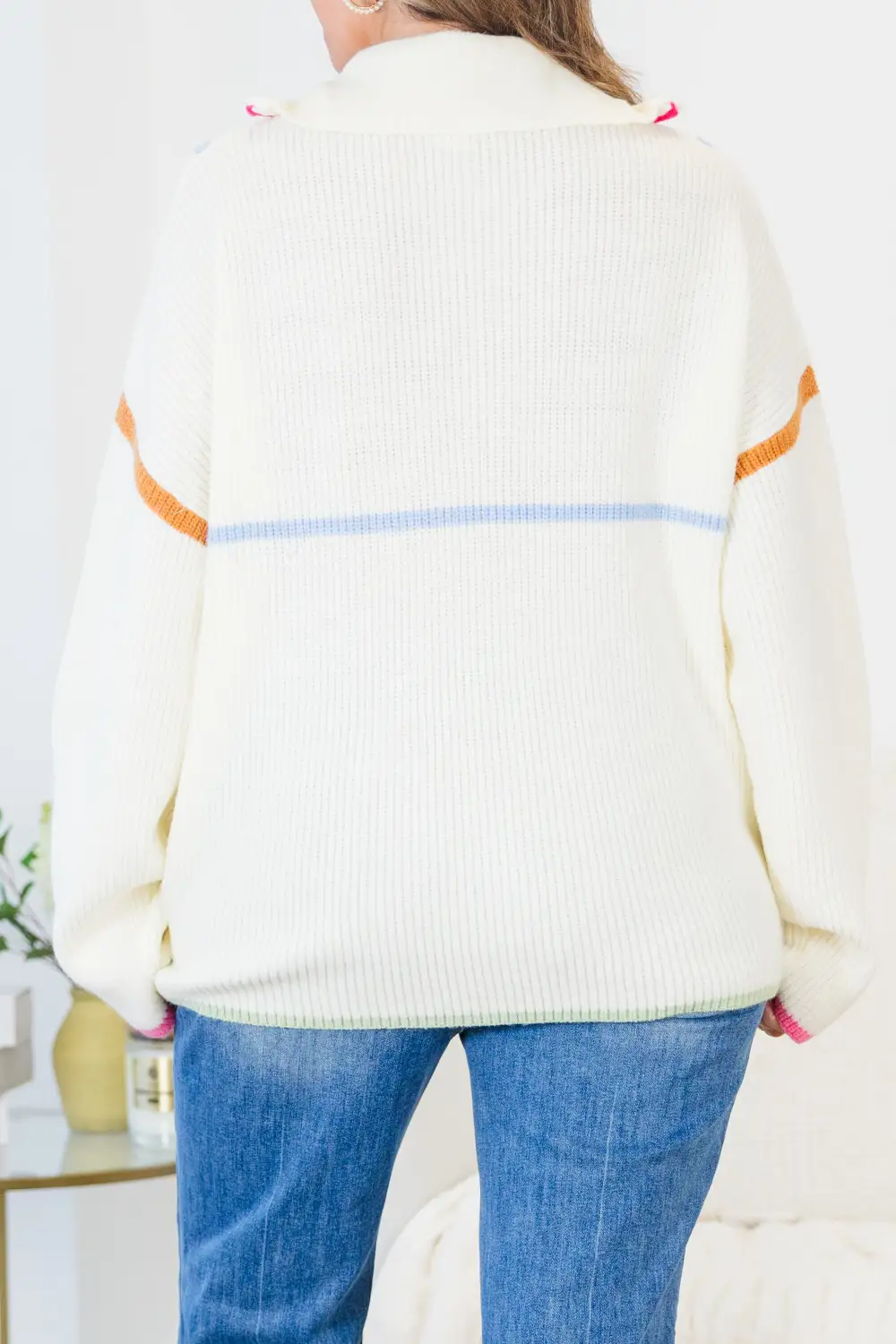 Falling For Fall Sweater, Cream