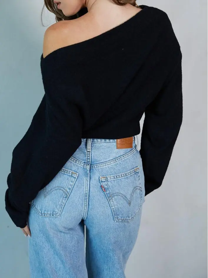 Carmen Off The Shoulder Knit Sweater