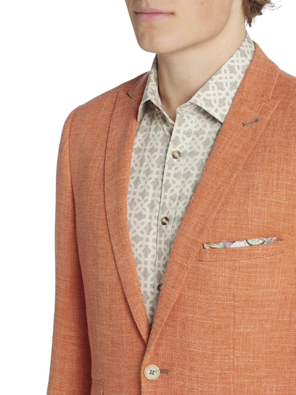 Paisley &Amp; Gray Slim Fit Suit Jacket