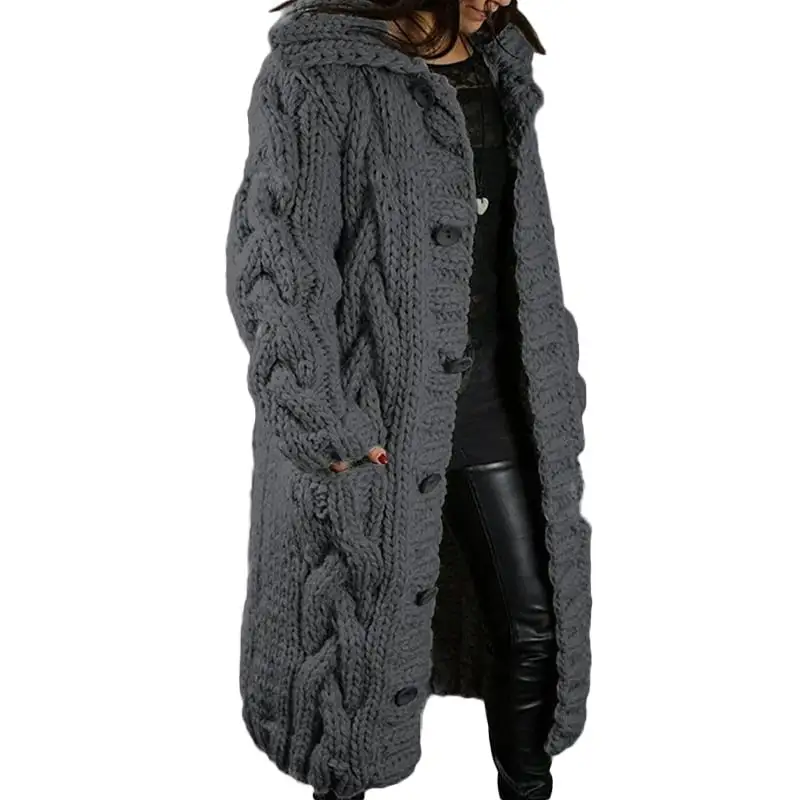✨Clearance Sales✨ - 2023 Knitted Thick-Line Jumper Coat