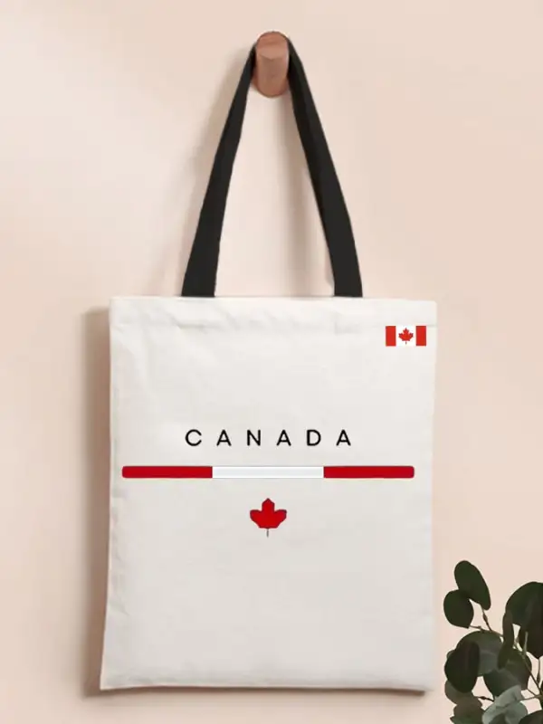 Unisex  Canada Casual Canvas Bag