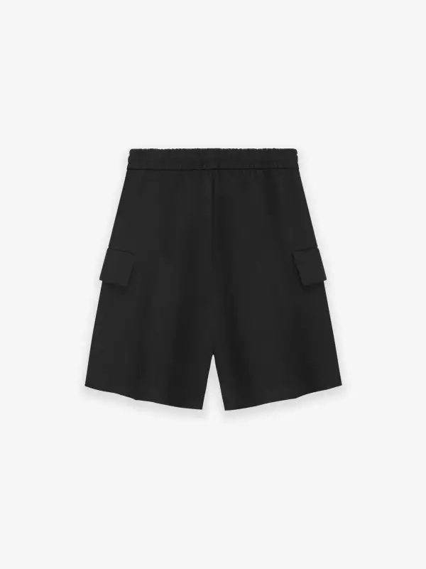 Weighted Twill Cargo Shorts