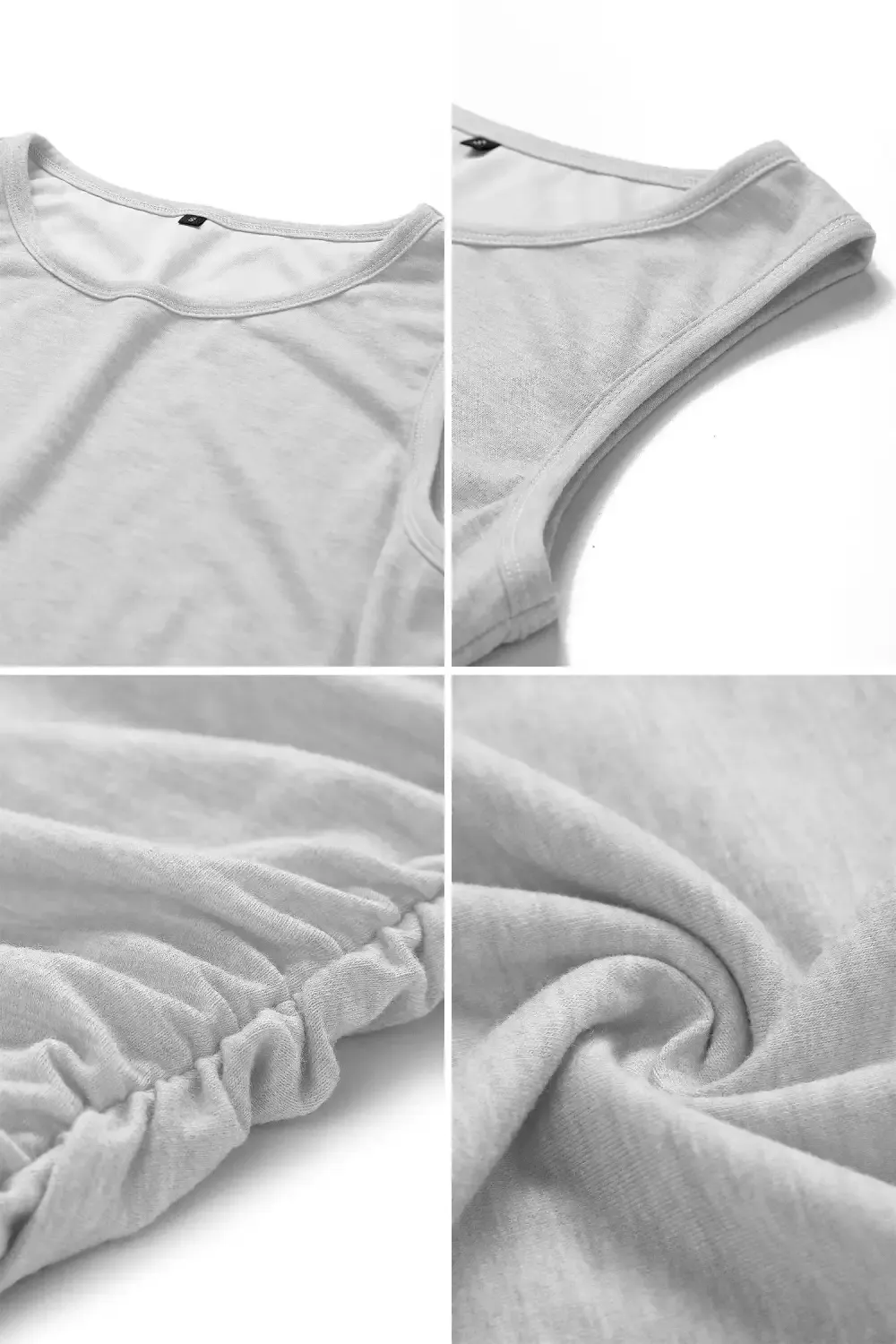 Woman's Ruched Tank Sleeveless Short Mini Dress