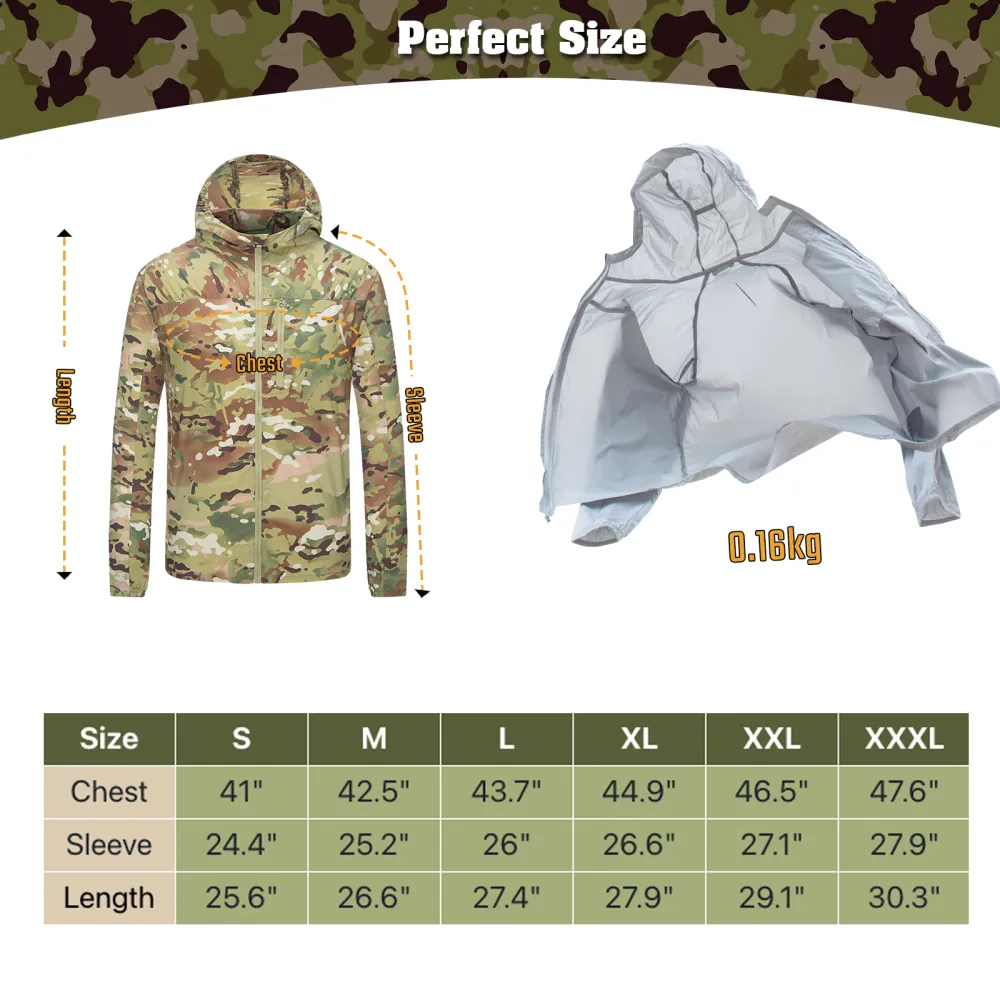 Explorer-2 Hooded Sunscreen Tactical Shirt | Waterproof | Lightweight