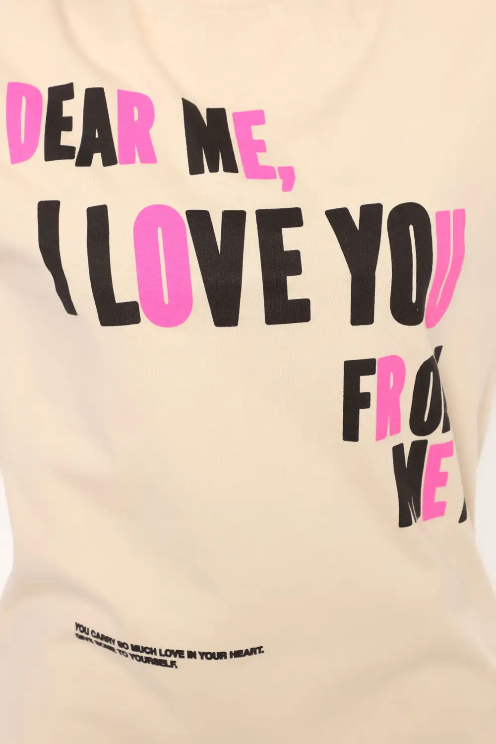 Dear Me Short Sleeve T-Shirt - Sand