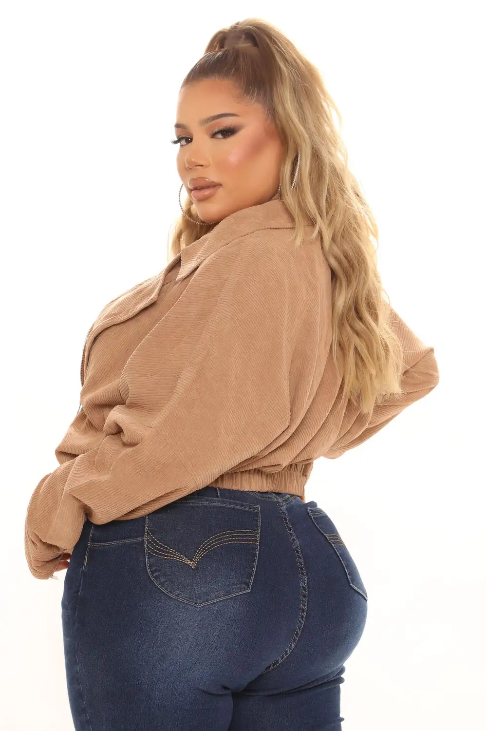 Keep It Together Moto Jacket - Camel