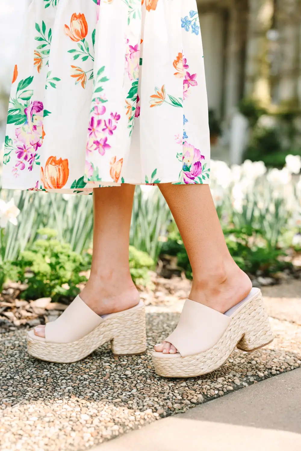 Explore Paradise Natural Espadrille Heels