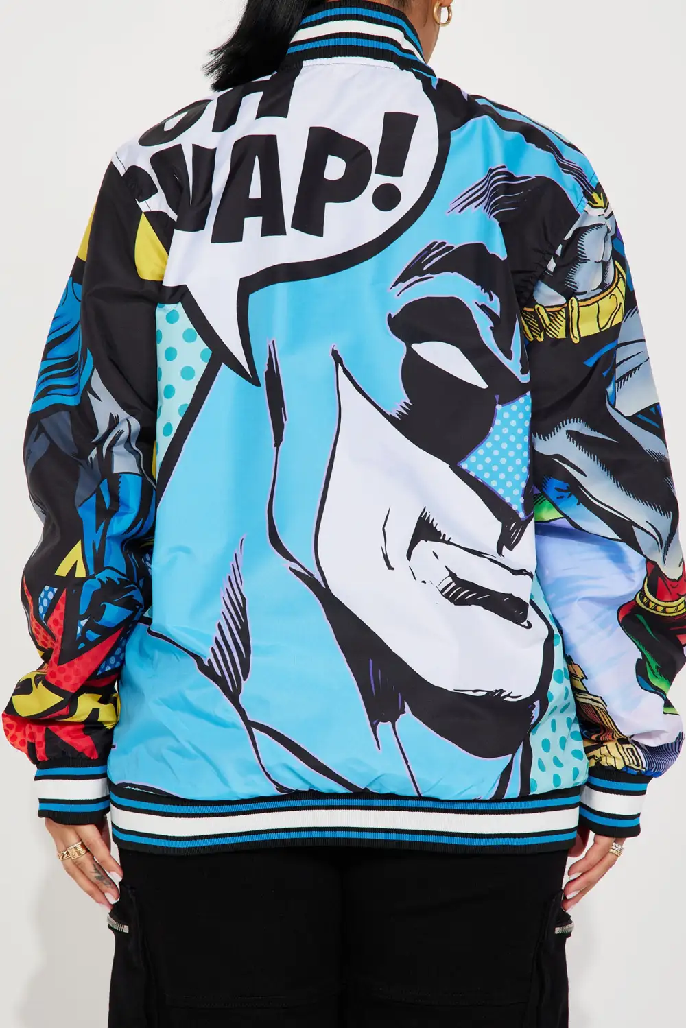 World Of Batman Bomber Jacket - Multi Color