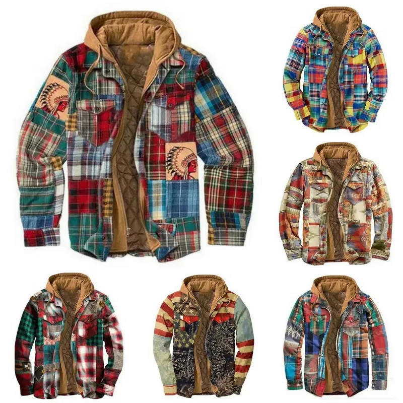 Men's Fleece Shirt Jacket