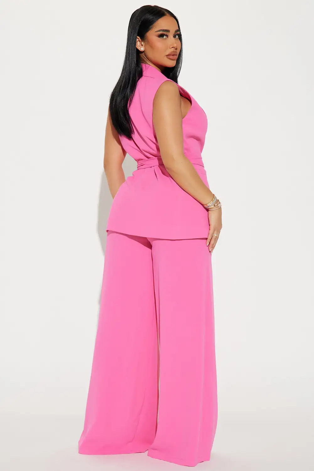 Never Met You Pant Set - Pink