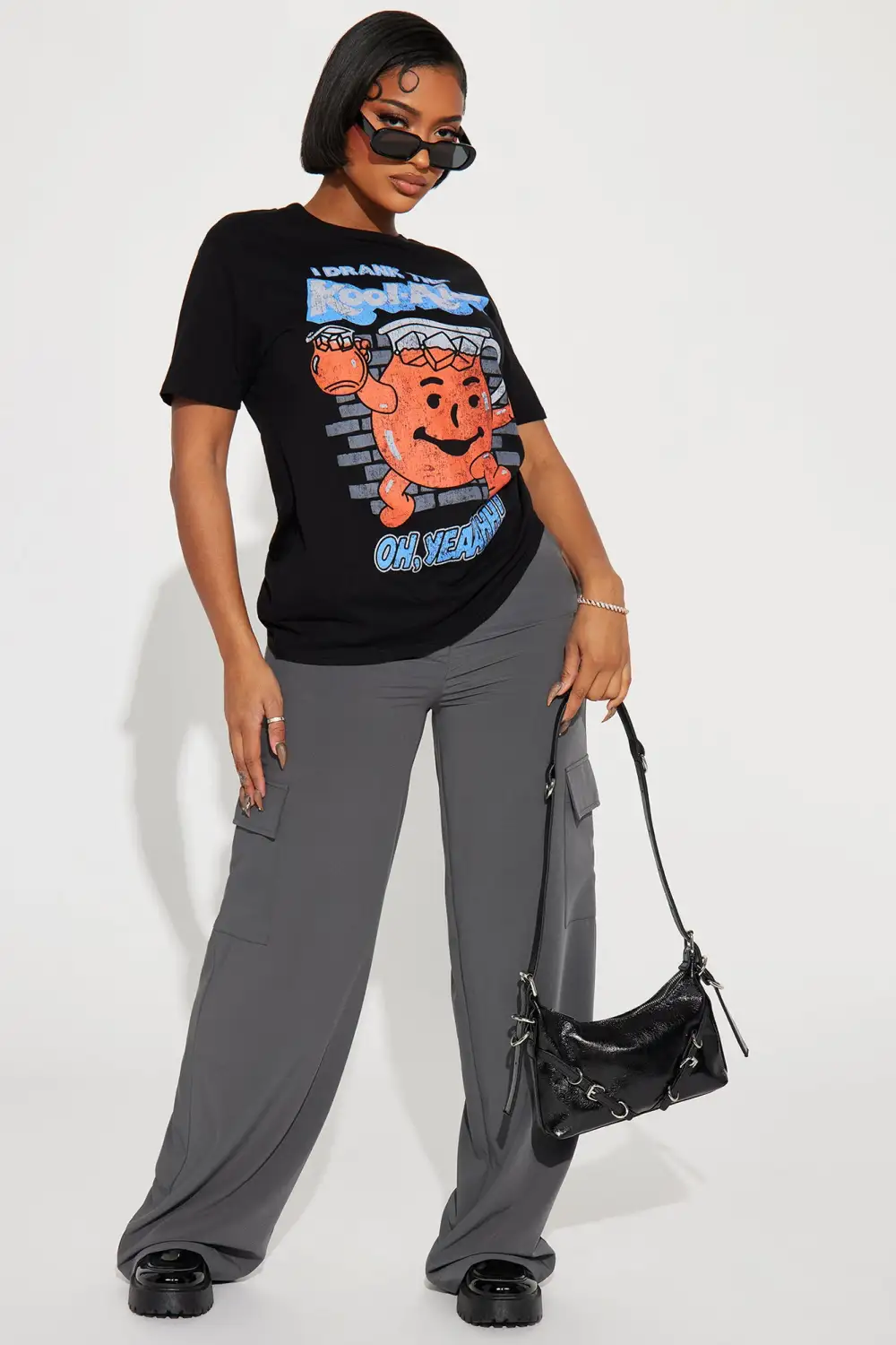 I Drank The Kool Aid Tee - Black