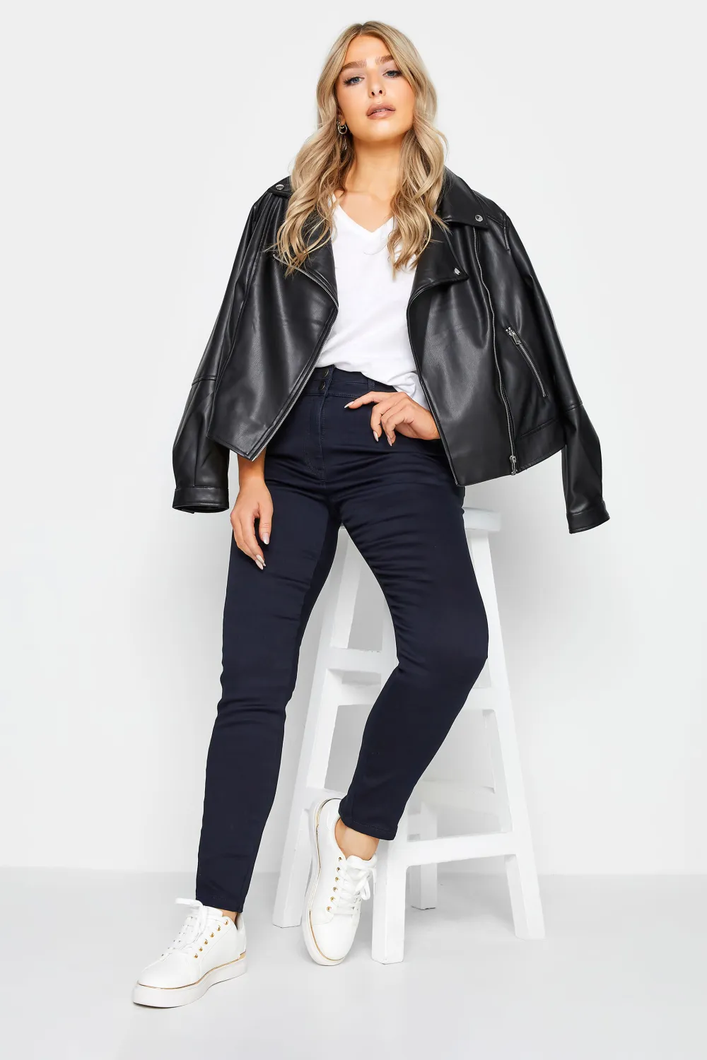 M&Co Indigo Blue Lift & Shape Slim Leg Jeans