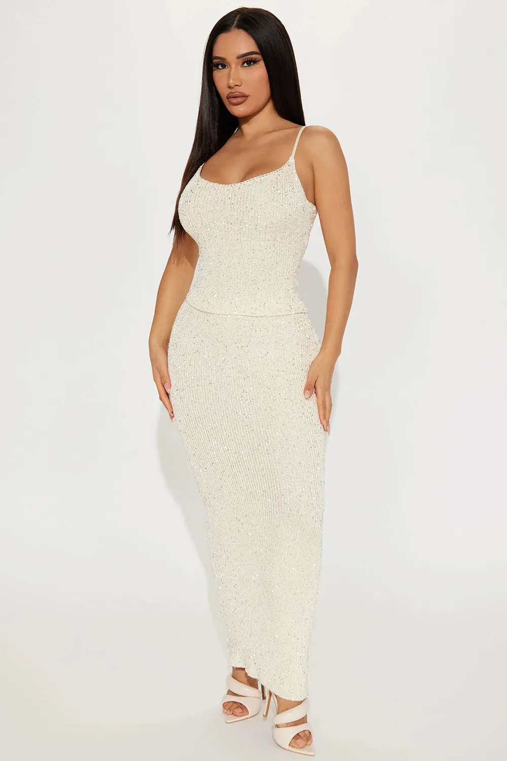 Spring/Summer The Spotlight Sequin Knit Skirt Set