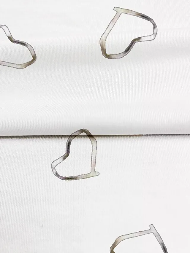 Women's Tank Top Going Out Tops Summer Tops Heart Black White Pink Print Sleeveless Casual Weekend Tunic Basic V Neck Regular Fit