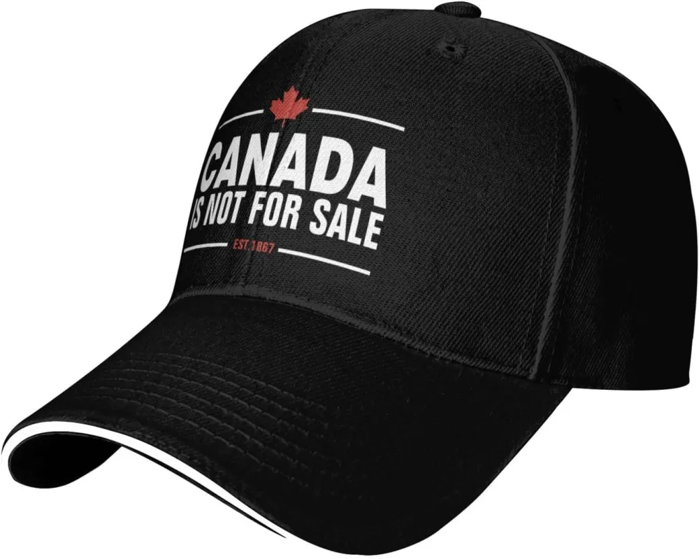 Canada is Not for Sale Hat Adjustable Fashion Hats Polo Trucker Caps for Dad Golf